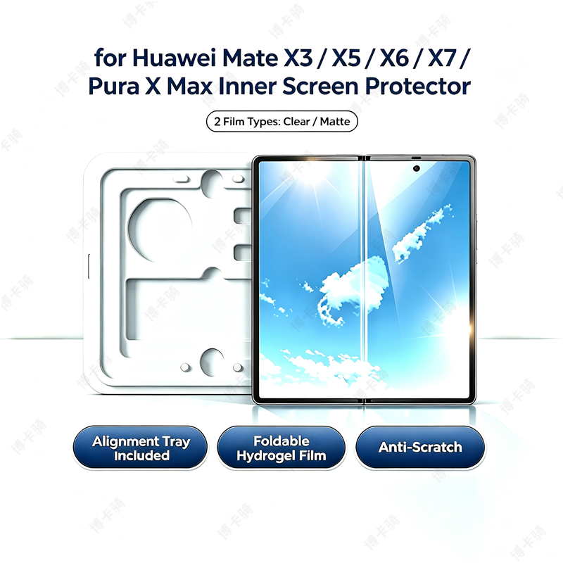 Flexible Tpu Film - Pellicola Protettiva Idrogel Trasparente/Opaca per Huawei