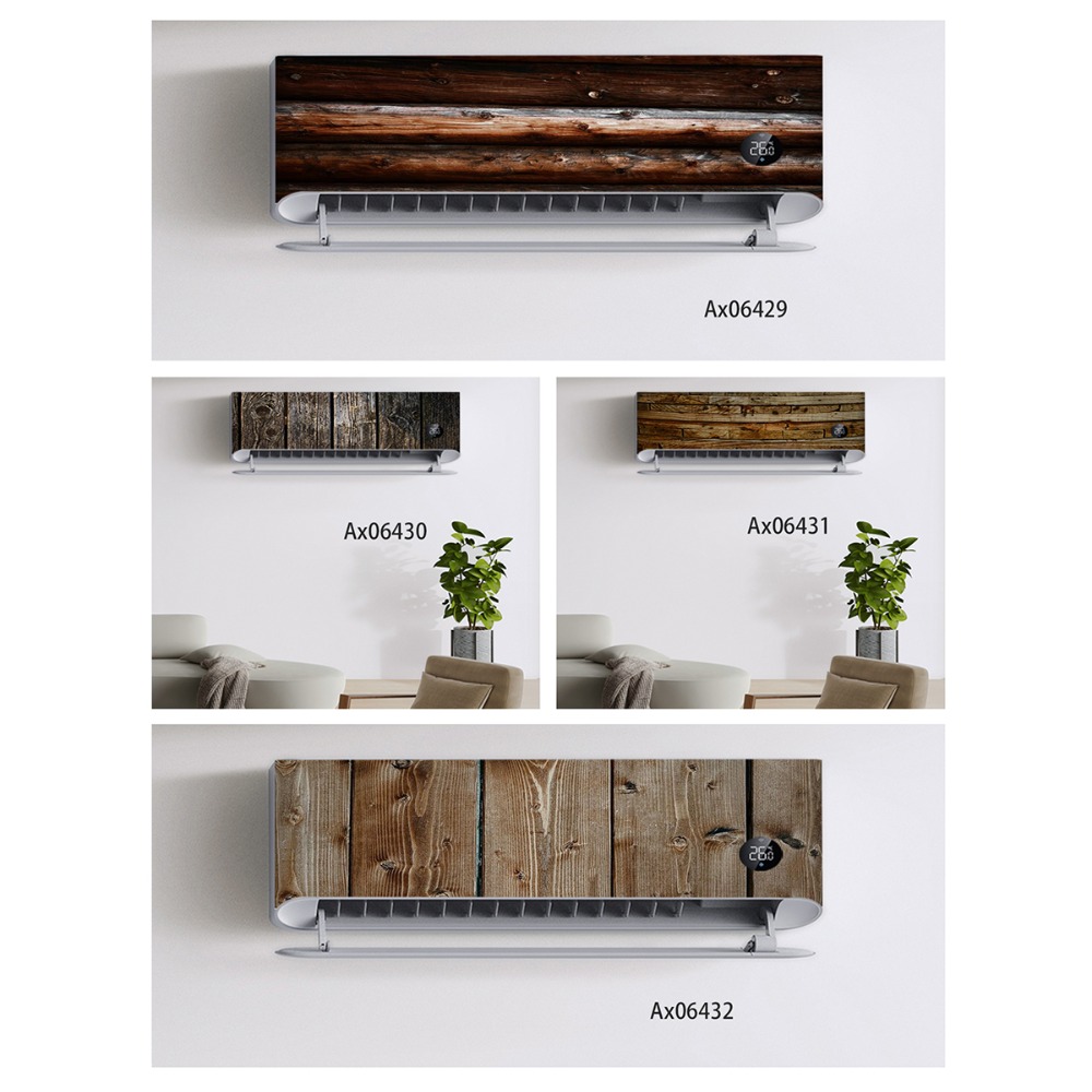 Full Cover Adhesive - Adesivo per Condizionatore d'Aria in Legno