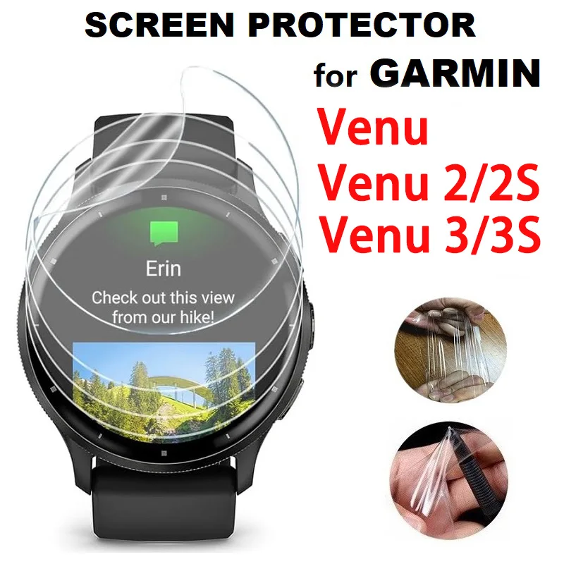 Hydrogel Screen Protector - Pellicola idrogel per Garmin Venu 3