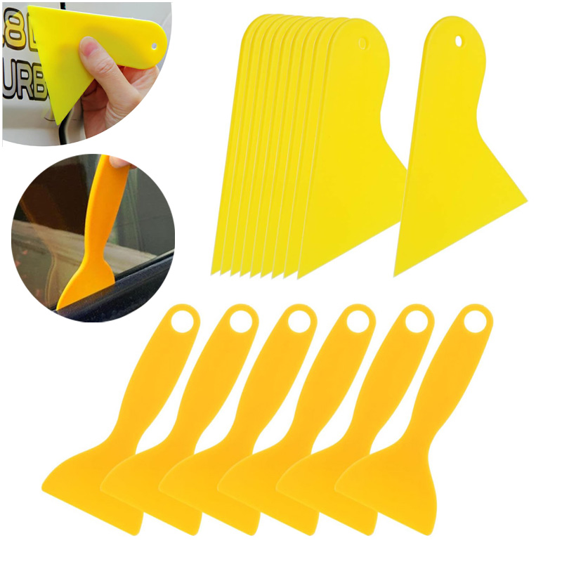 Air Bubble Remover - 6/12pcs Raschietto di Plastica Auto Strumento
