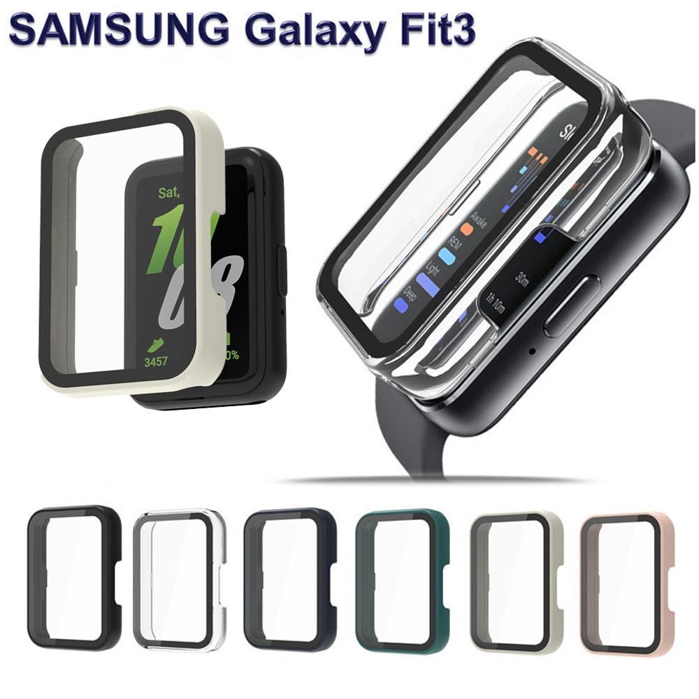 Smartwatch Screen Film - Vetro+Cover per Samsung Galaxy Fit 3,