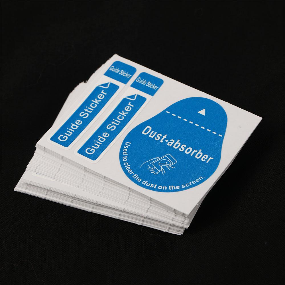 Dust Removal Sticker - Adesivo guida per vetro temperato per