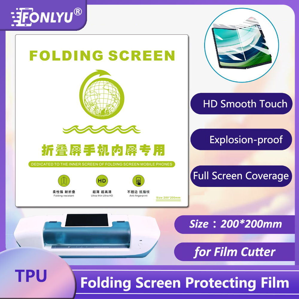 Screen Protector Cutter - FONLYU HD Pellicola idrogel flessibile in