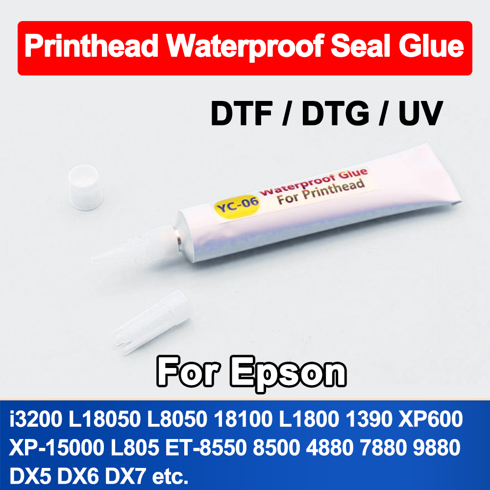 Liquid Uv Glue Kit - Sigillatura della testina di stampa XP600