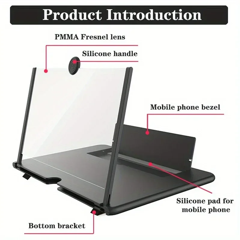 Matte Anti Glare Screen - Amplificatore per telefono con schermo HD