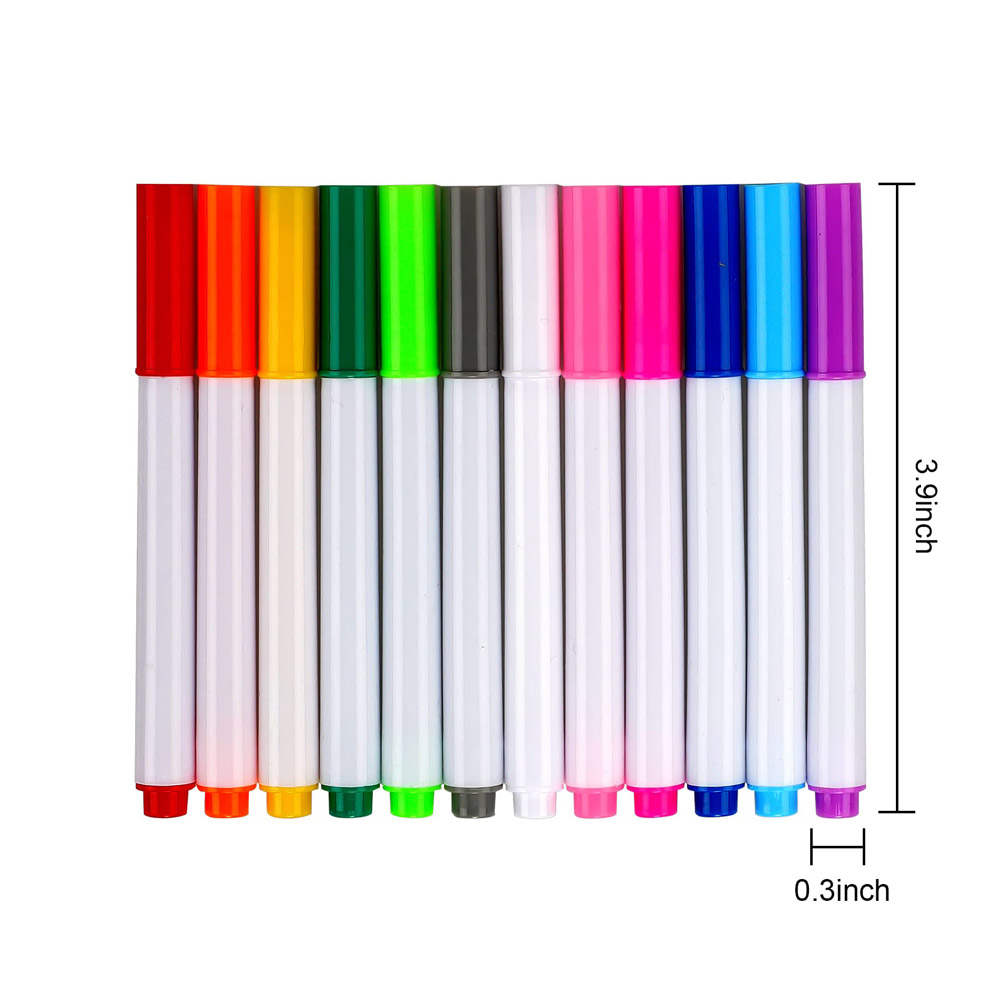 12 colori penne a gesso liquid - Dust Removal Sticker recensione e prezzo