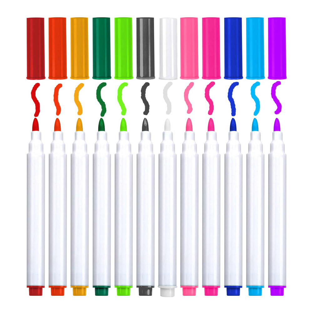 12 colori penne a gesso liquid - Dust Removal Sticker recensione e prezzo