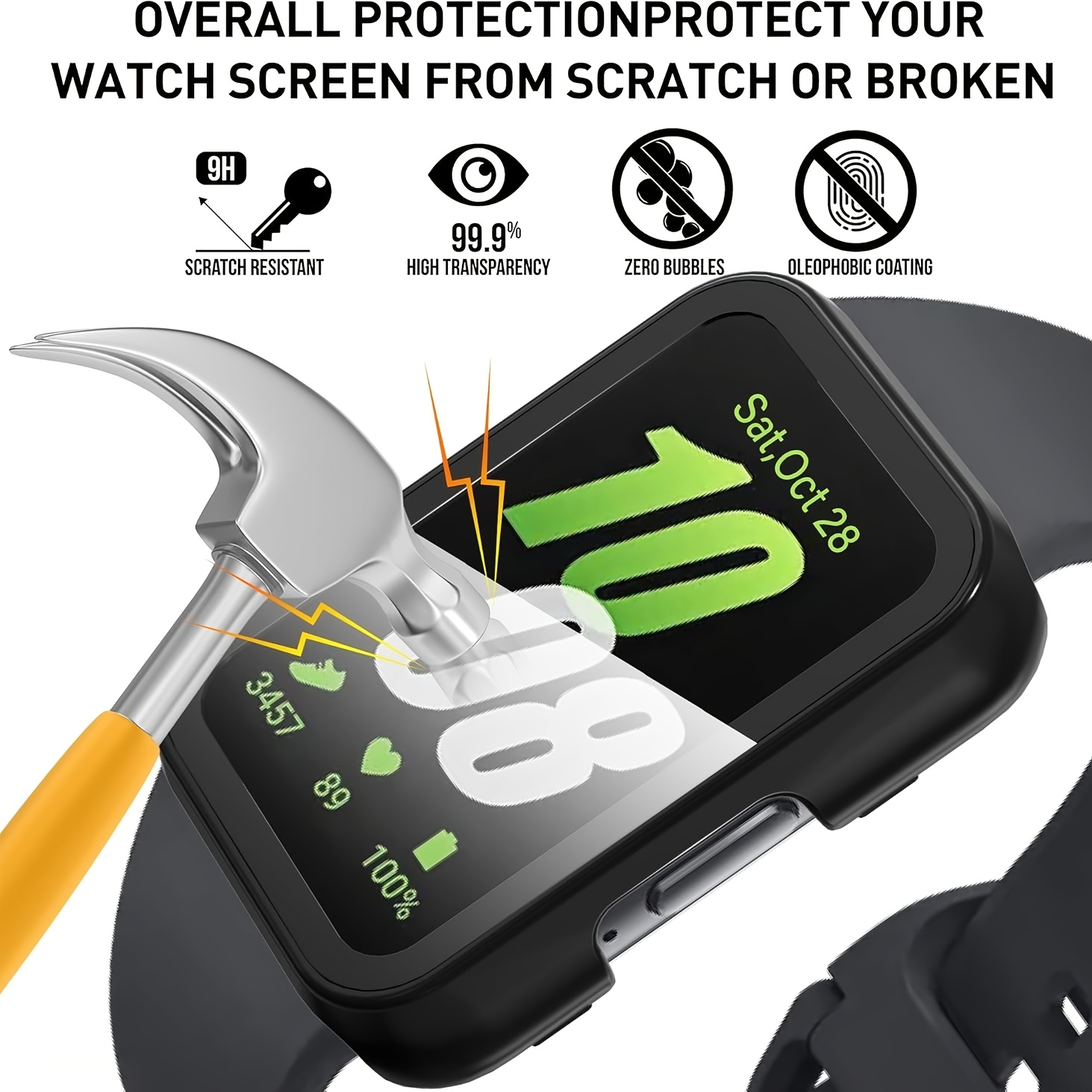 Vetro+Cover per Samsung Galaxy - Smartwatch Screen Film recensione e prezzo
