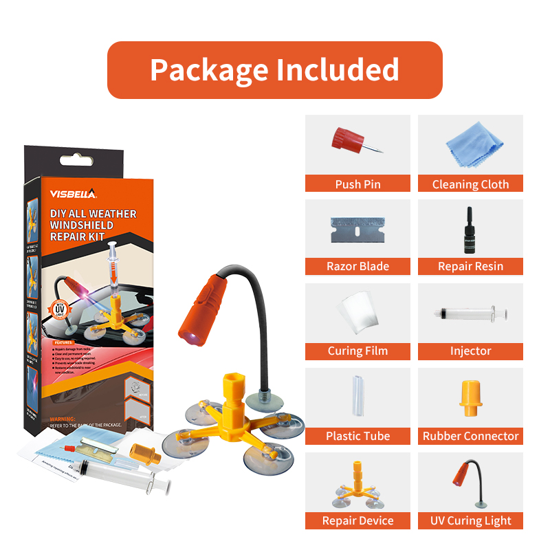 Kit di riparazione del parabre - Liquid Uv Glue Kit recensione e prezzo