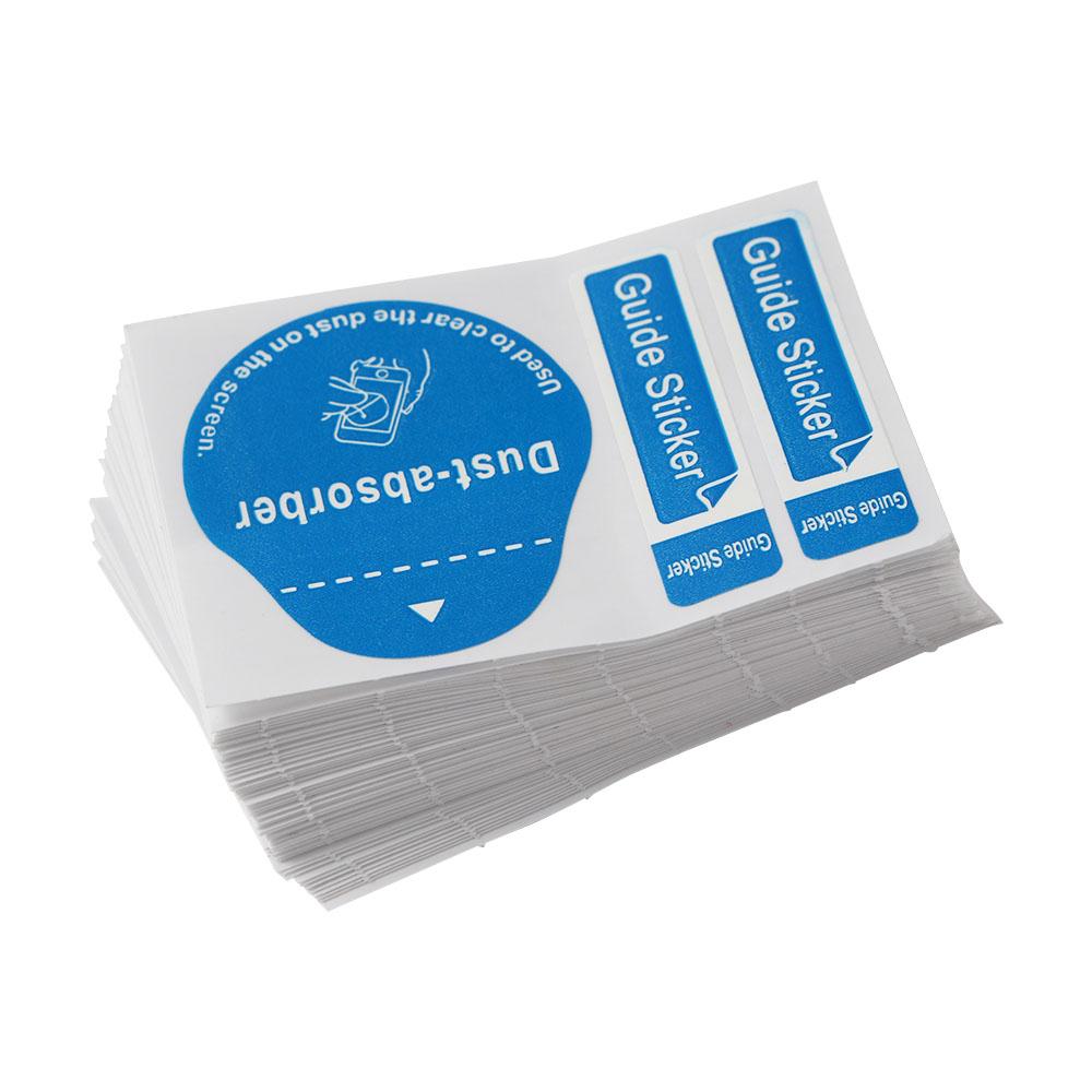 Adesivo guida per vetro temper - Dust Removal Sticker recensione e prezzo