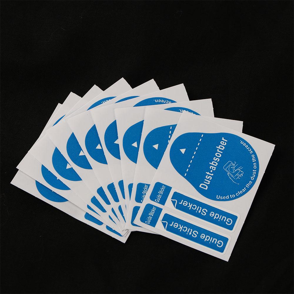 Adesivo guida per vetro temper - Dust Removal Sticker recensione e prezzo