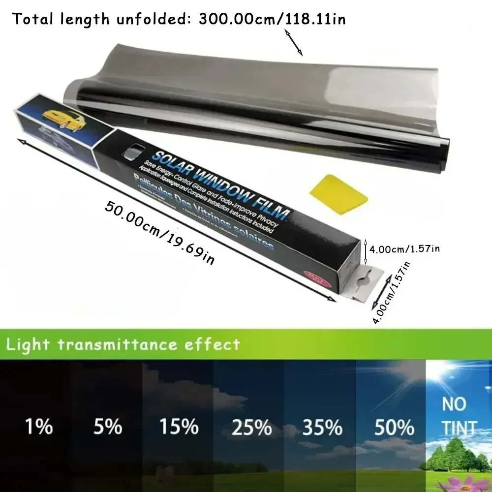 3Mx50CM VLT Nero Finestra di A - Glass Protector Auto recensione e prezzo