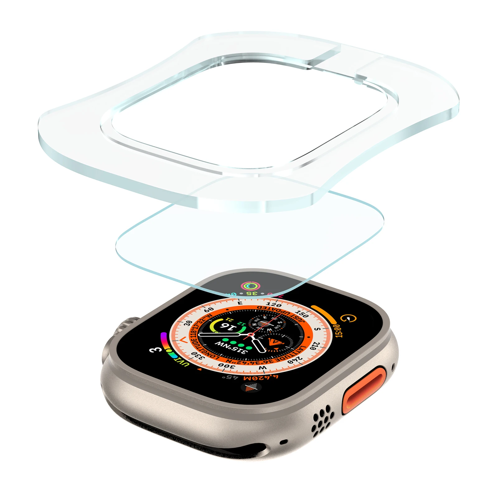 Vetro temperato per Apple Watc - Screen Alignment Tool recensione e prezzo